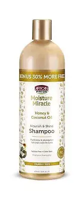 African Pride Nourish & Shine Shampoo, 16 oz