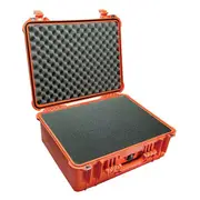 Pelican 1550 Case - Orange with Foam