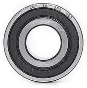 HAUAGEZWU 3001-2RS Bearing 12 * 28 * 12 Mm (1 Pc) 3001 2RS Double Row Sealed 3001 RS Angular Contact Ball Bearings
