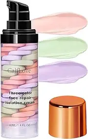 Isolation Cream, Primer Face Makeup Base, Colour Correcting Facial Serum, Skin Tone Correcting and Brightening Primer, Invisible Pore, Oil Control Moisturising, 1.4 oz