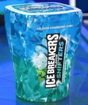 Ice Breakers Flavor Shifters Wintergreen/Cool Mint Gum 12 Bottles Free Shipping