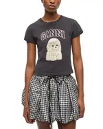 Ganni Logo Graphic Tee