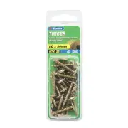 Zenith 8G x 30mm Button Head Timber Stitching Screws - 25 Pack