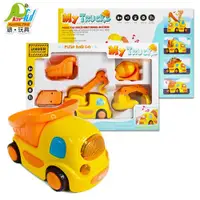 在飛比找ETMall東森購物網優惠-Playful Toys 頑玩具 卡通工程車組 8016E 