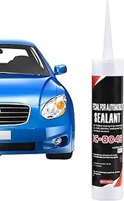 Car Sealant,300ml Black Fast Windshield Sealant Adhesive | Crack Proof Waterproof Repair Glue Black Automotive Accessories for Sunroofs RV Truck
