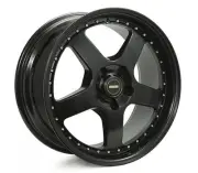 To Suit MAZDA CX-7 WHEELS PACKAGE: 18x8.5 18x9.5 Simmons FR-1 Satin Black and...