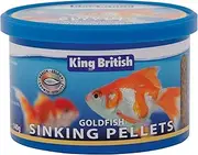 King British Goldfish Sinking Pellets Fish Food 140G