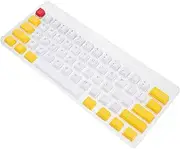 OSALADI 1Set Dual Color Keycap for Mechanical Keyboards Height Engraved Letters Replacement Keycap for Custom Keyboard Projects
