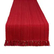 Variegated Tabletop Collection, Table Runner3x108, Tango Red