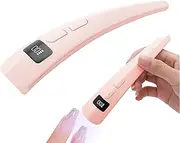 Nail UV Lamp | Handheld Uv Light with LCD Display | Beauty and Health Supplies for Beginner Repair Home Practice Salon Manicure Pedicure
