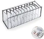 Sock Organizer Foldable D er Organizer Stockings Organizer Storage Boxes for Socks Stockings Ties Grey Type 98