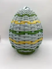 Longaberger Like RARE LARGE HOSTESS Dresden & Company Easter Egg NEW