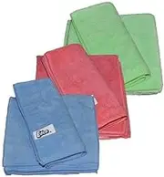 Edco Microfibre Dusting Cloth (Pack of 3) Premium Quality Red (Pack of 3)