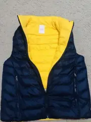Polo Ralph Lauren Reversible Puffer Vest - Size M (10-12)