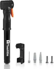 Compact Hand Bike Pump | High-Quality Iron Body, Twin Valve, Presta/Schrader