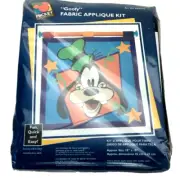 Disney Goofy Felt Wall Hanging Applique Kit Kids Craft 18 x 18 inches