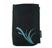 Haldex LM100BK Black Nylon Camera Pouch with Graphic Design