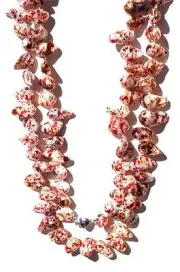 NECKLACE N10 Colorful 52" Baroque FRESHWATER PEARLS