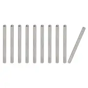 4x45mm Dowel Pins, 10pcs Round Head Flat Chamfered End Dowel Pin
