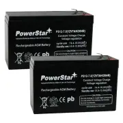 2x - Replacement APC Back-UPS XS 1300VA LCD BX1300LCD UPS MK Battery ES7-12 F2