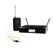 SHURE BLX14R/MX53 Single Earset rackmount Wireless System