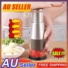Pressed Garlic Chopper Stainless Steel Vegetable Garlic Masher Garlic Crusher QG