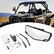 For 2022+ Polaris RZR Pro R/R4 Electric Windshield Wiper Motor Center Mirror Kit