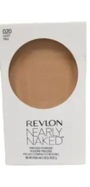 Revlon Nearly Naked Pressed Powder light 020. /0.28 oz