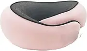 ZONTO Fly Hugz Travel Pillow, Flyhugs Neck Pillow, Flyhugz, Memory Foam Travel Pillow, Nap Neck Pillow, Sakura Pink Velcro