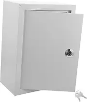 jojofuny Industrial Grade Wall-Mounted Weatherproof Splashproof Metal Electrical Distribution Box 30x40cm