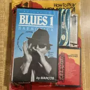 How To Play Harmonica Blues 1 Kit By Marcos W/ Cassette