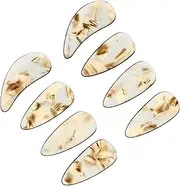 Kisangel 8pcs Guzheng Nails Finger Covers Protection for Practice Guzheng Fake Nails String Instrument Tools