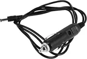 EXAOMBLE Cigarette Lighter Extension Cable Plug to Cigarette Lighter Adapter for Car Accessories Compact Design with Control Switch for Air Pumps and Vehicle Devices