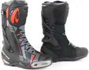 Forma Phantom Motorcycle Boots, black-grey-red, Size 42 for Men Black Grey Red