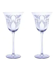 [Maxwell & Williams] Mystique Wine Glass 320ml Set of 2 in Violet