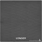 LONGER lk4pro lk4 Glass Bed Upgraded ，Thickness 4mm 235x235mm Flatness Below 0.2mm Four Corners Rounded R5mm Lattice Glass ，High Hardness Durable Glass Platform for 3D Printer