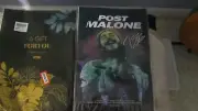 POST MALONE 8 Piece poster set 16 1/2 x 11 1/2 all different