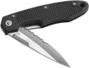 Spyderco S003PS Folding Knife Half serrated blade