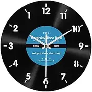 ＡＷＨＡＯ Backwards Clock Counter Clockwise Wall Clock for Living Room Kitchen Home