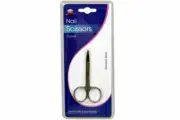 NAIL SCISSORS STAINLESS STEEL CURVED OR STRAIGHT CUTICLE MANICURE PEDICURE