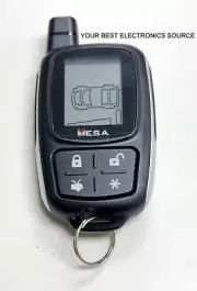 NEW DEI Directed 7345M 2-Way 4-Button Remote, MESA 7345 Key FOB, EZSDEI489