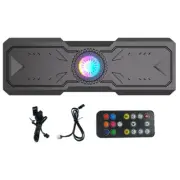 Computer Fan 4PIN PWM 5V 3PIN ARGB 9 in 1 Hub RGB Light Splitter Controller7607