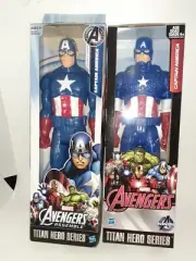 Hasbro Marvel Captain America (2) 12" Titan Hero Series MISB FREE SHIPPING