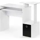 Furinno Econ Multipurpose Home Office Computer Writing Desk White/Black