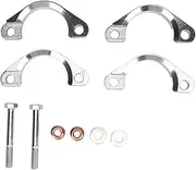 Xuanqingyi Store Auto Parts Exhaust Flange Repair Kit 50mm Dia Carbon Steel High Strength 82007050 Compatible with BMW E24 E32 E34 E39 Car Accessories