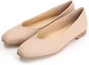 MARGARET HOWELL idea(マーガレット・ハウエル アイデア) 2505 Women's Flat Shoes, Light Beige, 23.5 cm