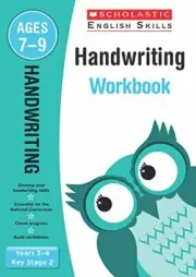 Handwriting Years 3-4 Workbook (Scholastic English Skills) by Moorcroft New+-