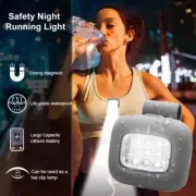 Running Light for Runners Chest LED Lamp Magnetic Rechargeability Jogging Torch