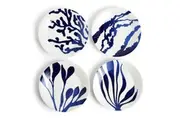 Royal Doulton Pacific 10th Anniversary 24cm Plate Set of 4 Plates - 4pc