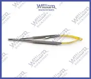 NEW GERMAN Castroviejo Micro Needle Holder STRAIGHT SURGICAL DENTAL INSTRUMENTS